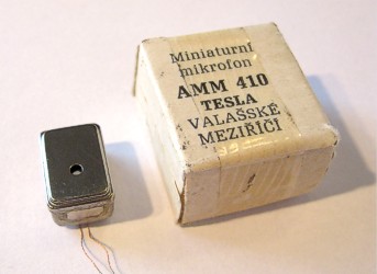 Mikrofon AMM 410 originln paprov krabika