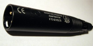 adapt�r MPA III v konektoru XLR