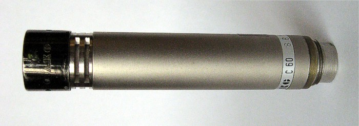 Mikrofon AKG C60 Nr. 881 s mikrofonn� vlo�kou CK26 Nr: 2168