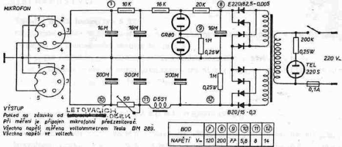 Schema zapojen� napaje�e N57