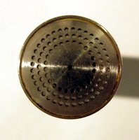 Mikrofon RFT MV102 Nr.17042 s mikrofonn� vlo�kou RFT MK102 Nr.19876 - p�edn� pohled