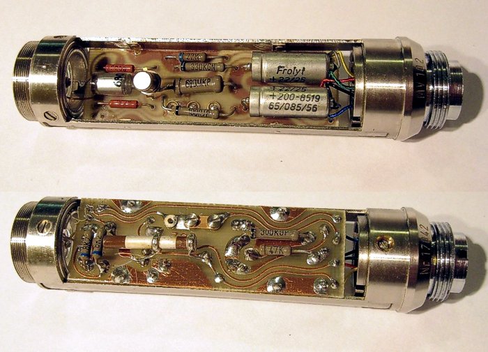 Mikrofon RFT MV102 Nr.17042 rozebran�