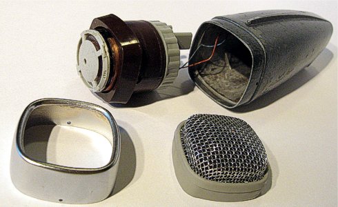 Mikrofon SENNHEISER MD 21 - rozebran�