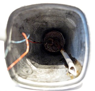 Mikrofon SENNHEISER MD 21 - pohled do korpusu