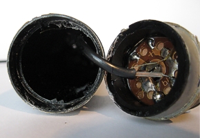 Mikrofon SENNHEISER MD 722 M - rozebran�