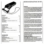 Mikroport SENNHEISER SK 1010 - u�ivatelsk� manu�l