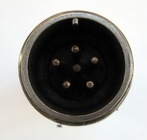 Kondenz�torov� tranzistorov� mikrofon AMC 500 konektor  v�robce Elektro-Praga  Jablonec n.&nbsp;Nisou naz�van� "Tanvald".