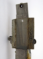 Mikrofon AMP 410 - detail vstupu zvukovodu kryt�ho s�kou