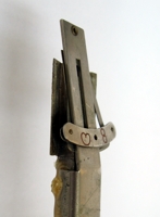 Mikrofon AMP 410 - detail clonky - p�ep�na�e charakteristiky