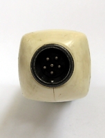 Mikrofon AMP 410 - v�stupn� konektor Elektro-Praga  Jablonec n.&nbsp;Nisou naz�van� "TANVALD"