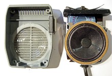 Mikrofon TESLA QN 618 05 - rozebran�