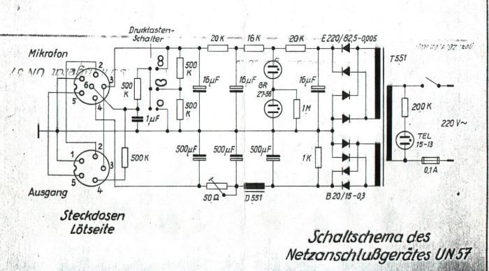Sch�ma zapojen� zdroje UN57